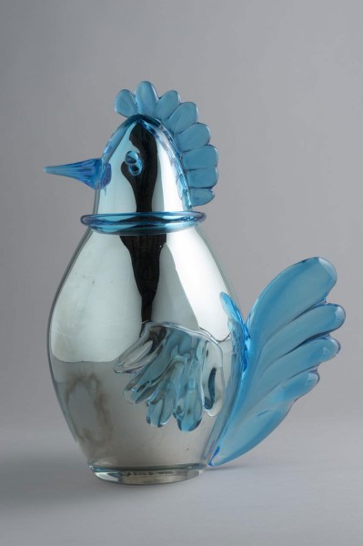 The ibis (blu) - Murano Art Glass